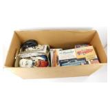 * 9 Vintage Model Car Boxes with Some Cars &