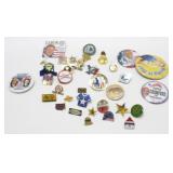 Vintage Button & Pin Collection