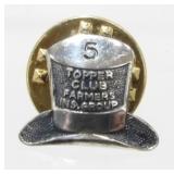 Farmers Insurance Sterling Silver 5-Yr Topper