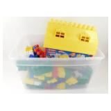 * Tote Full of Mega Bloks and Barn