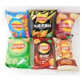 6 Bags Thai and Chinese Chips