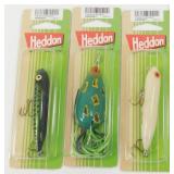 3 Heddon Lures