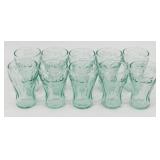 ** 4 Vintage Libbey Coca-Cola 3" Shotglasses -