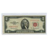 1953-A $2 Red Seal Legal Tender U.S. Note