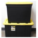 * 30 Gallon Sterilite Industrial Tote and a 27