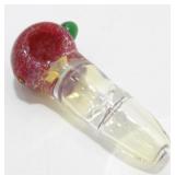 * Small Colorful Spoon Glass Hand Pipe