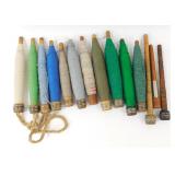 14 Wood Thread Spools