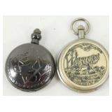 2 Pocket Watches - Both Work