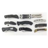 Group of Pocket Knives - "Frost", Etc.