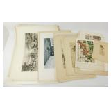 * Approx. 40 Various Sizes of Vintage Artist