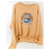2XL Orange Sweatshirt - Honest Paul