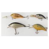 Four (4) Rapala Crankbait Fishing Lures