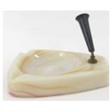 * Akro Agate Desk Ashtray / Pen Holder