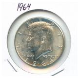 1964 Kennedy Silver Half Dollar