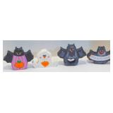 Vintage Wooden Halloween Dï¿½cor