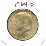 1964-D Kennedy Silver Half Dollar