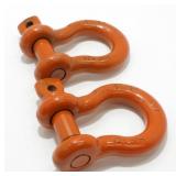New Pair of Lifting Shackles - 7/8, 8-1/2T