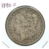 1890-O Morgan Silver Dollar