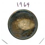 1964 Kennedy Silver Half Dollar