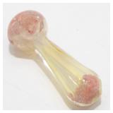 * Small Colorful Gorgeous Spoon Glass Hand Pipe