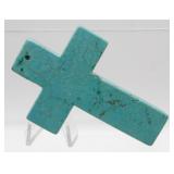 Large Turquoise Cross Pendant - 3-1/2ï¿½ Long x