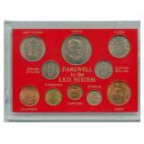 British Proof Set "Farewell to the LSD System"