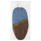 * Lizard Hanging Art Plaque