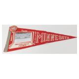 1965 Minnesota Twins Baseball Banner & Pin -