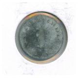 1944 WWII Nazi German 1 Pfennig Coin w/ Swastika