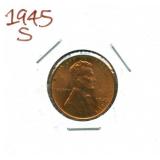 1945-S Lincoln Cent