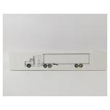 Ertl Peterbilt Cab with Trailer 1:64 Scale Die