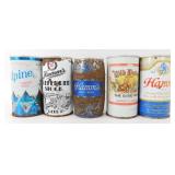 Five Old Collectible Beer Cans - Hamm