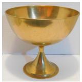 Vintage Brass Pedestal Bowl