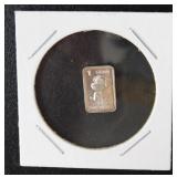 1 gram Silver Bar
