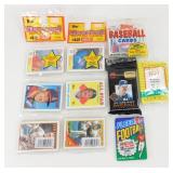 Sealed Sports Cards Packs including 1988 & 1989