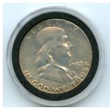 1952 Franklin Silver Half Dollar