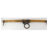 ** Antique Wood & Iron Single Tree Whiffle Horse