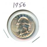 1956 Washington Silver Quarter