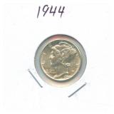 1944 Mercury Silver Dime