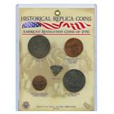 Historical Replica Coins 1776 American Revolution