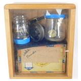 * Shadow Box Full of Collectibles