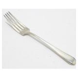 Sterling Dinner Fork - Nice Pattern, 47.42 grams