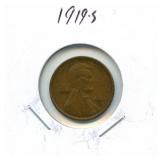 1919-S Lincoln Wheat Cent