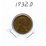 1932-D Lincoln Wheat Cent