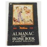 1939 Almanac from Watkins Co.