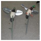 ** 2 Mallard Flying Duck Decoys