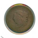 U.S. Coronet Head Large One Cent