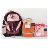 * 2 New Insulated Lunch Packs and Backpack