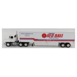 Penjoy American Red Ball Die Cast Tractor Trailer