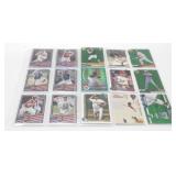 2 Sleeves Filled with Baseball Cards - Total of